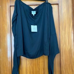 NWT Off-the-Shoulder Blouse